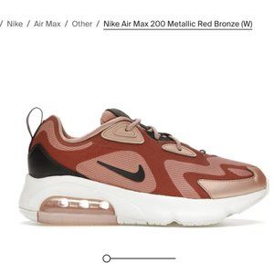 Nike Air Max 200 Metallic Red Bronze